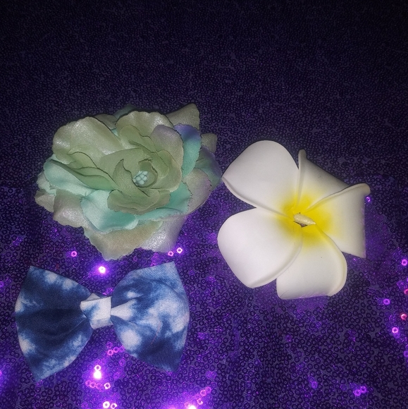 Nwot Lot of 3 hair clips - Picture 3 of 8